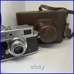 Mir Zorki 4 USSR Leica Film 35mm Camera Industar-22 3.5/50 Lens, Serviced