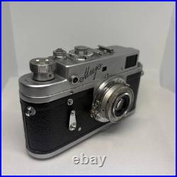 Mir Zorki 4 USSR Leica Film 35mm Camera Industar-22 3.5/50 Lens, Serviced