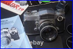 Miranda 3 vintage cameras 4 lenses great collection all working great shape