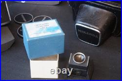 Miranda 3 vintage cameras 4 lenses great collection all working great shape