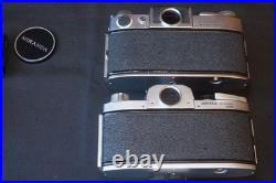 Miranda 3 vintage cameras 4 lenses great collection all working great shape