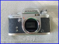 Miranda Sensomat RE Two lens's Japan Vintage Camera Soligor tele auto 135mm