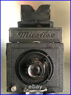 Miroflex Zeiss Ikon Folding Camera with Tessar 120mm F/4.5 Lens