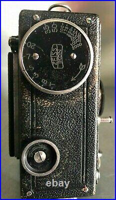 Miroflex Zeiss Ikon Folding Camera with Tessar 120mm F/4.5 Lens