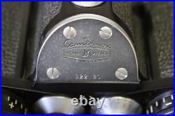 Moller Wedel CamBinox Vintage Camera Binocular with90mm f/3.5 Jdemar Lens & Box