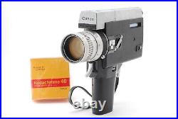 N MINT Canon Auto Zoom 518 Super 8 Movie Camera LENS C-8/3.5-47.5mm f1.8 JAPAN