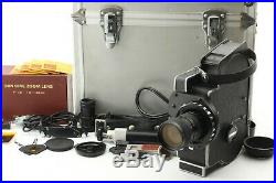 NEAR MINT Bolex H16 SBM 16mm movie film camera + 15-60mm Lens from Japan #F28