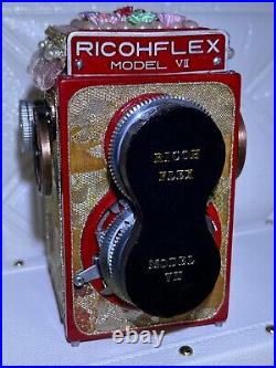 NEAR MINT? Ricohflex Model VII VINTAGE Film Camera TLR From Japan