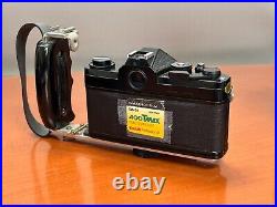 NEAR MINT Vintage Chinon CS Film Camera with3 Lenses & 2X Teleconverter TESTED