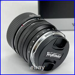 NEW Voigtlander NOKTON Vintage Line 50mm F1.5 II Black MC Multi Coating