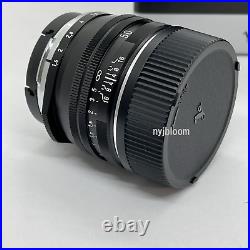 NEW Voigtlander NOKTON Vintage Line 50mm F1.5 II Black MC Multi Coating