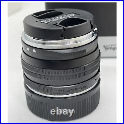 NEW Voigtlander NOKTON Vintage Line 50mm F1.5 II Black MC Multi Coating