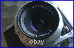 NICE! EHO ALTISSA 35mm camera ALTIX V with lens CARL ZEISS JENA TESSAR 2.8/50