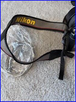 NIKON AF N6006 CAMERA with 35-135mm 13.5-4.5 LENS, Filters, Flash, & More Vintage
