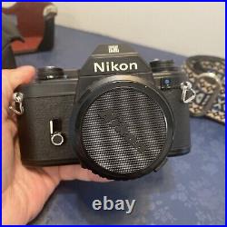 NIKON EM 35MM CAMERA VINTAGE NIKKOR SERIES E 50mm 11.8 LENS GOOD CONDITION