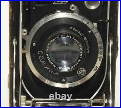 Nagel Recomar 18 6.5X9 Camera, Agfa Ground Glass Back, Nagel 10.5cm f4.5 lens Nagel Recomar 18 6.5X9 Camera, Agfa Ground Glass Back, Nagel 10.5cm f4.5 lens