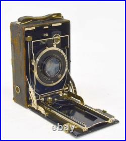 Nagel Recomar 18 6.5X9 Camera, Agfa Ground Glass Back, Nagel 10.5cm f4.5 lens Nagel Recomar 18 6.5X9 Camera, Agfa Ground Glass Back, Nagel 10.5cm f4.5 lens