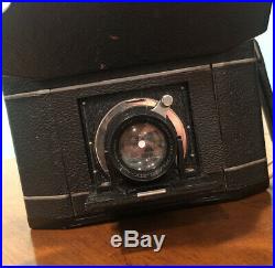 National Graflex Series II 120 Film Camera B&L Tessar f3.5 Lens The Lunch Box