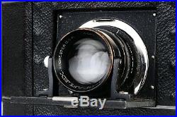 National Graflex Series II 120 Film Camera w B&L Tessar Lens The Lunch Box