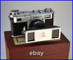Near Exc! Arsenal 1956 Ussr Stereo Attachment Set For Kiev Rf Cameras, Full Set