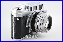 Near Mint Konica IIIA III A Rangefinder Film Camera Hexanon 50mm F1.8 JAPAN