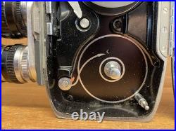 Near Mint ++ Yashica 8 T2 8mm Movie Camera with Yashinon 38mm & 6.5mm Lens / JPN