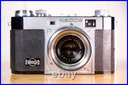 Neoca 2S 35mm Film Rangefinder Camera Neokor f3.5 45mm lens original case TESTED