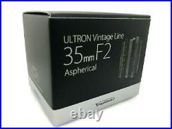 New VOIGTLANDER Ultron Vintage Line 35mm f2 Aspherical Lens VM Mount Type I