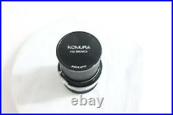 Nice Vintage Used Super-Komura Bronica Sankyo Kohki 50mm 3.5 Camera Lens Japan 2