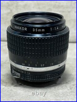 Nikkor 35mm F-1.4 AI Lens 443362 Nikon Vintage 70-80s KEH Camera Case Parts Only