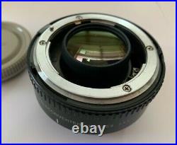 Nikon Af-s Teleconverter Tc-14e 1.4x Japan + Vintage Case Camera Lens Photo