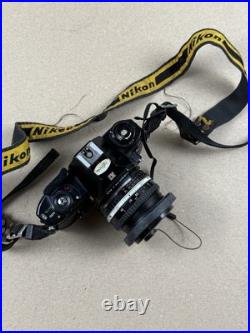 Nikon EM 35mm SLR Film Camera Nikon 50mm f/1.8 Lens Vintage Untested