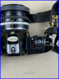 Nikon EM 35mm SLR Film Camera Nikon 50mm f/1.8 Lens Vintage Untested