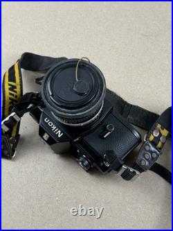 Nikon EM 35mm SLR Film Camera Nikon 50mm f/1.8 Lens Vintage Untested