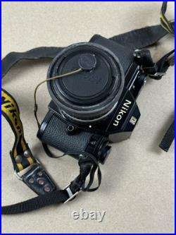 Nikon EM 35mm SLR Film Camera Nikon 50mm f/1.8 Lens Vintage Untested