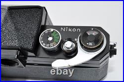 Nikon F Eye Level Black Overhauled Vintage SLR Film Camera S/N 726xxxx Late Nikon F Eye Level Black Overhauled Vintage SLR Film Camera S/N 726xxxx Late