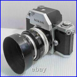 Nikon F Photomic FT SLR Film Camera Bundle with Nikkor S 11.4 50mm Lens
