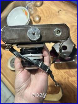 Nikon F Vintage SLR Camera Black Silver with Nikkor-S 50mm Lens