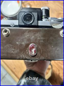 Nikon F Vintage SLR Camera Black Silver with Nikkor-S 50mm Lens