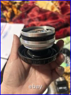 Nikon F Vintage SLR Camera Black Silver with Nikkor-S 50mm Lens