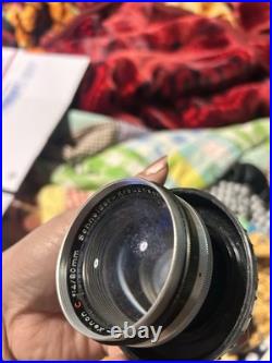 Nikon F Vintage SLR Camera Black Silver with Nikkor-S 50mm Lens