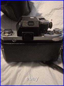 Nikon F Vintage SLR Camera Black with 50mm f/1.4 Lens, Cases, Accessories