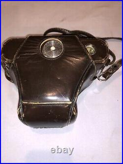 Nikon F vintage SLR film camera 35mm Nikkor-S Auto 1.4/50 lens with Case! NICE