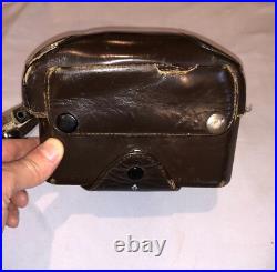 Nikon F vintage SLR film camera 35mm Nikkor-S Auto 1.4/50 lens with Case! NICE