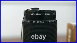 Nikon F2AS Photomic Vintage Camera with Lenses, Filters & Speedlight + Tamrac Bag