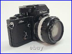 Nikon F2T F2 Titan With Nikkor 55mm F1.2 Lens