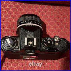 Nikon FE SLR Film Camera Black Manual/AutoFocus with Nikkor 50mm Lens