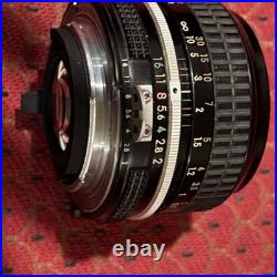 Nikon FE SLR Film Camera Black Manual/AutoFocus with Nikkor 50mm f/1.2 Lens