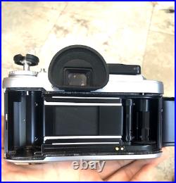 Nikon FG Vintage Film Camera With Lenses and Manual-Untested-PLZ LOOK BELOW