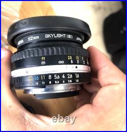 Nikon FG Vintage Film Camera With Lenses and Manual-Untested-PLZ LOOK BELOW